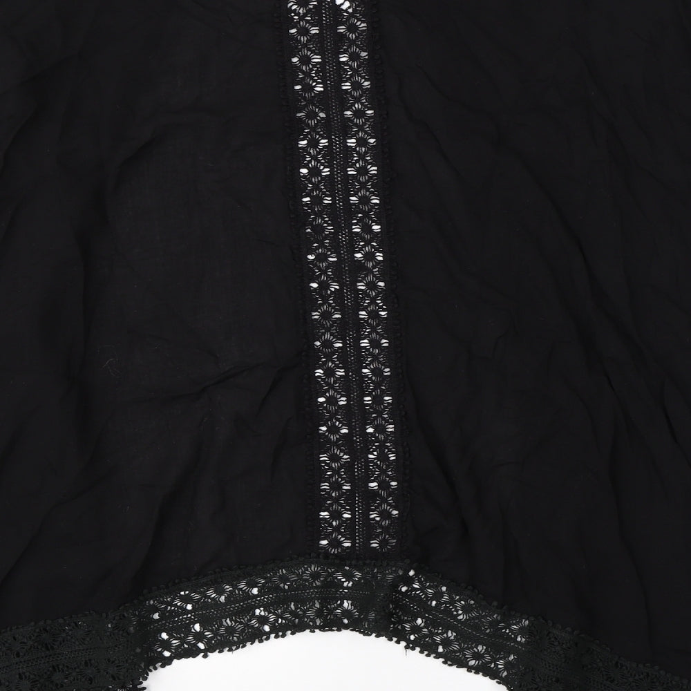 Womens UK Size 12 Select Black Cape Jumper