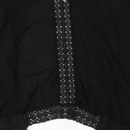 Womens UK Size 12 Select Black Cape Jumper