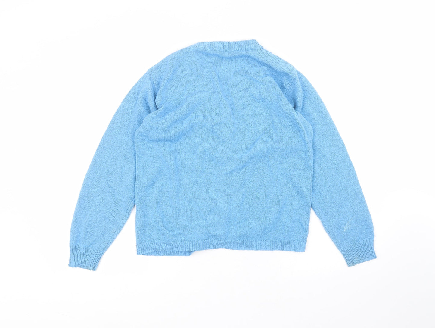 Womens UK Size M Akal Collection Blue Cardigan Jumper