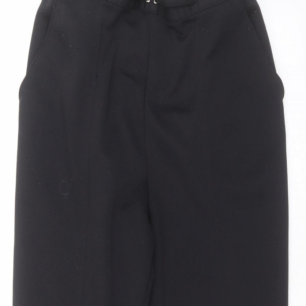 Womens UK Size 16 Marks and Spencer Regular Fit  Black Trousers
