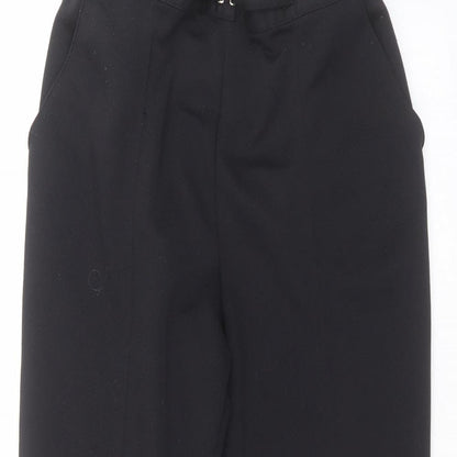 Womens UK Size 16 Marks and Spencer Regular Fit  Black Trousers