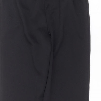 Womens UK Size 16 Marks and Spencer Regular Fit  Black Trousers