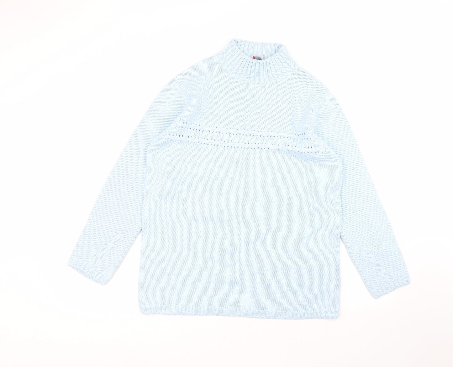 Womens UK Size 12 Olsen Blue Pullover Jumper