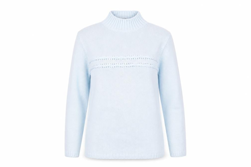 Womens UK Size 12 Olsen Blue Pullover Jumper