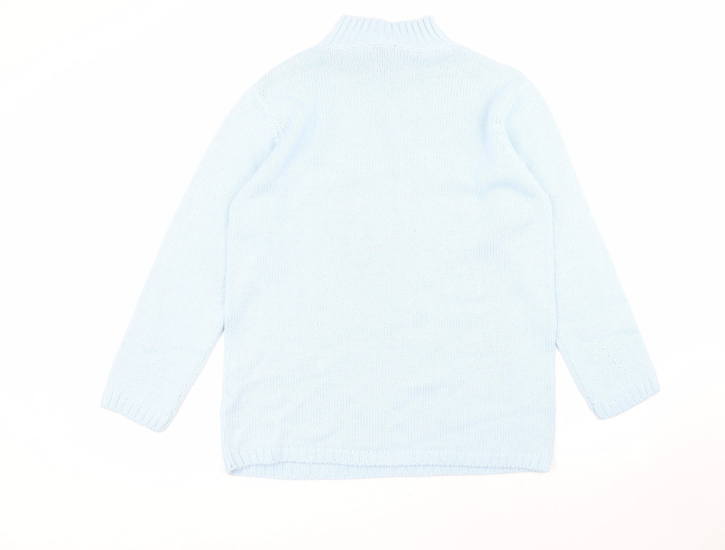Womens UK Size 12 Olsen Blue Pullover Jumper