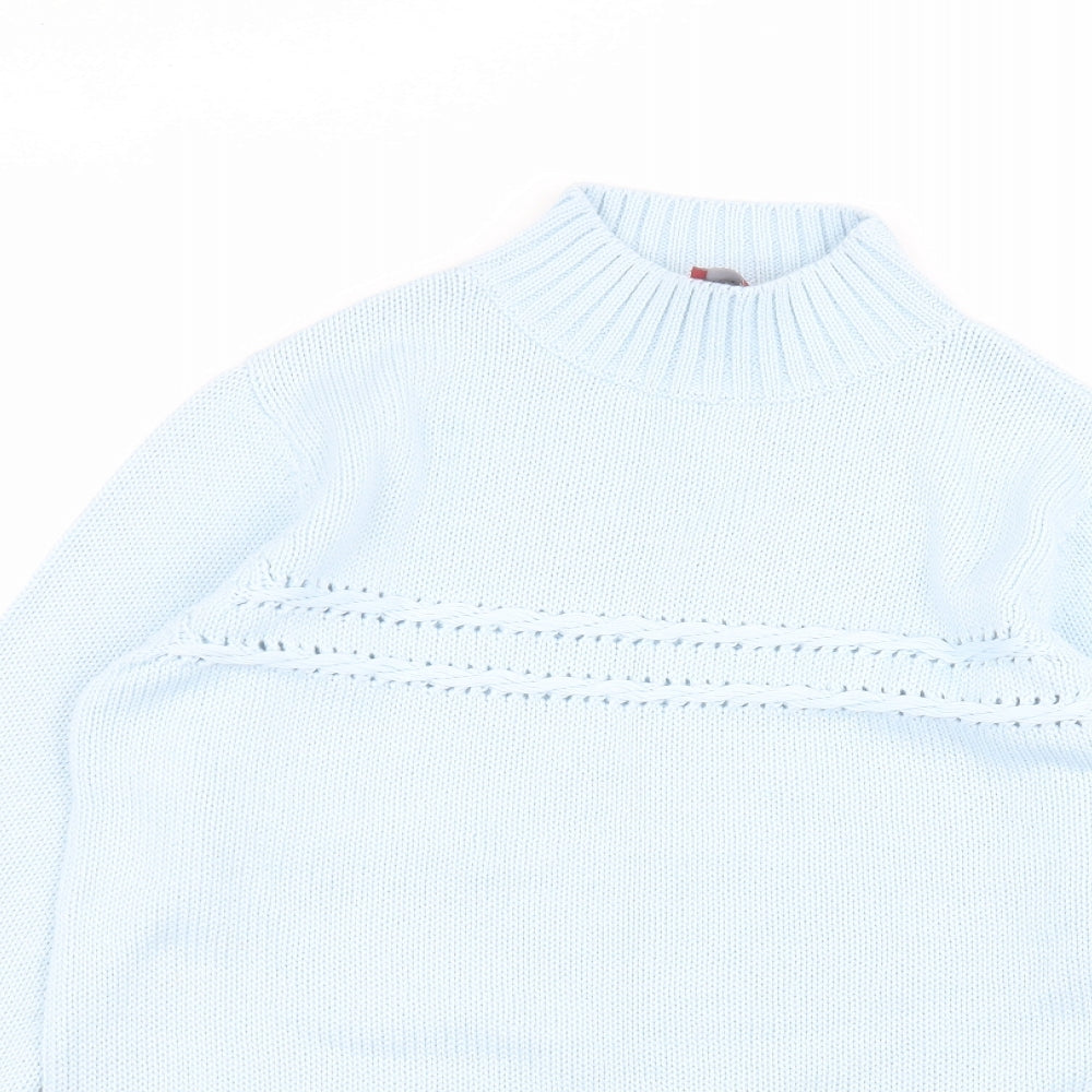 Womens UK Size 12 Olsen Blue Pullover Jumper