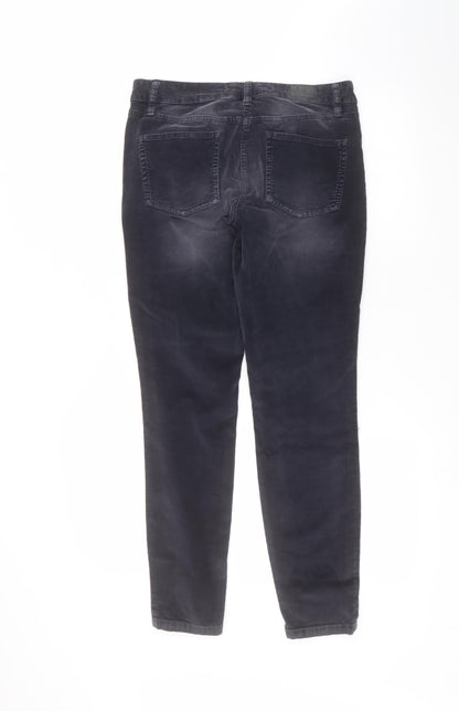 NEXT Womens Blue  Cotton Straight Jeans Size 10 L27 in Regular