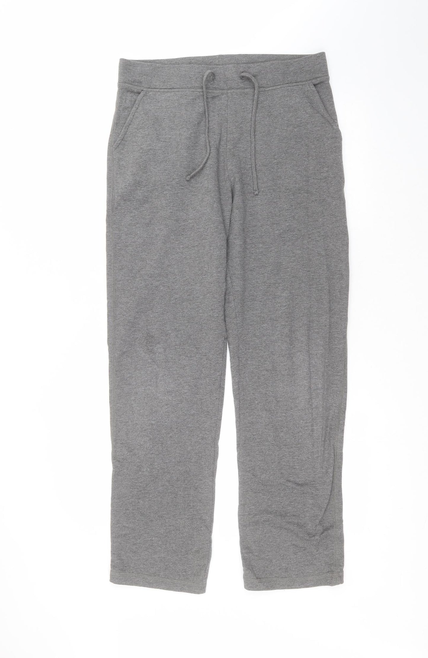 Matalan Womens Grey  Cotton Sweatpants Trousers Size M L29 in Regular