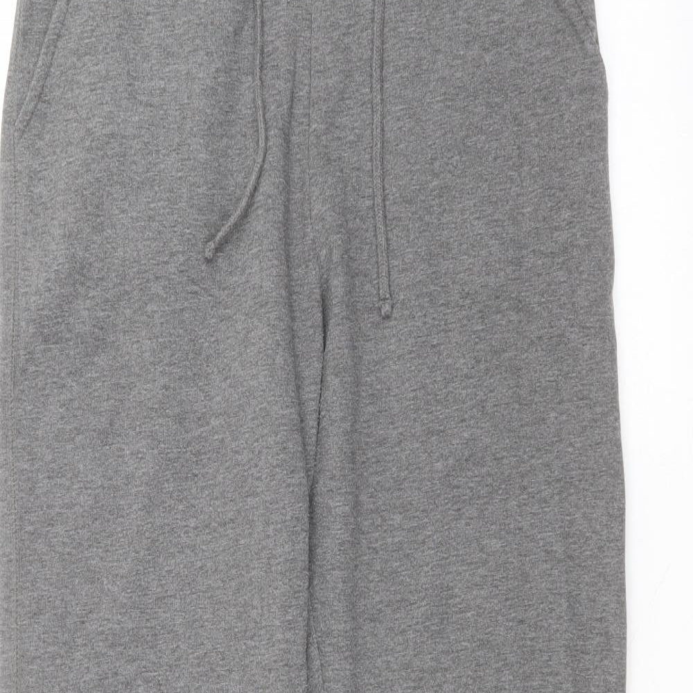 Matalan Womens Grey  Cotton Sweatpants Trousers Size M L29 in Regular