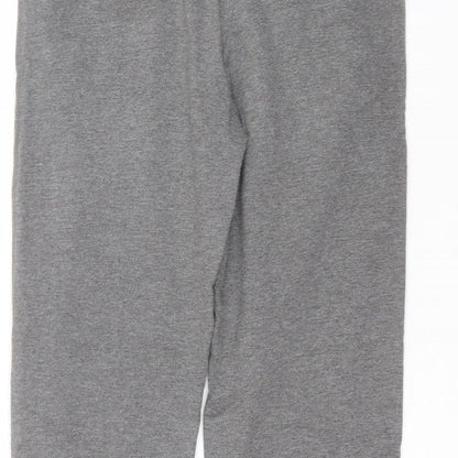 Matalan Womens Grey  Cotton Sweatpants Trousers Size M L29 in Regular