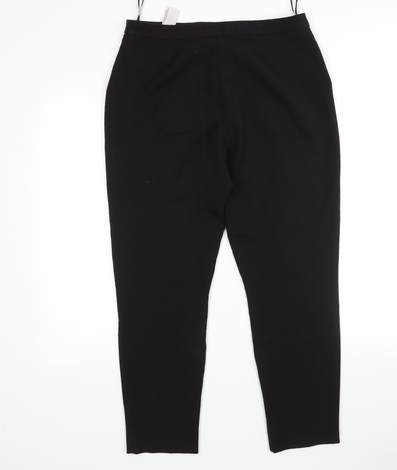 F&F Womens Black  Polyester Trousers  Size 10 L28 in Regular