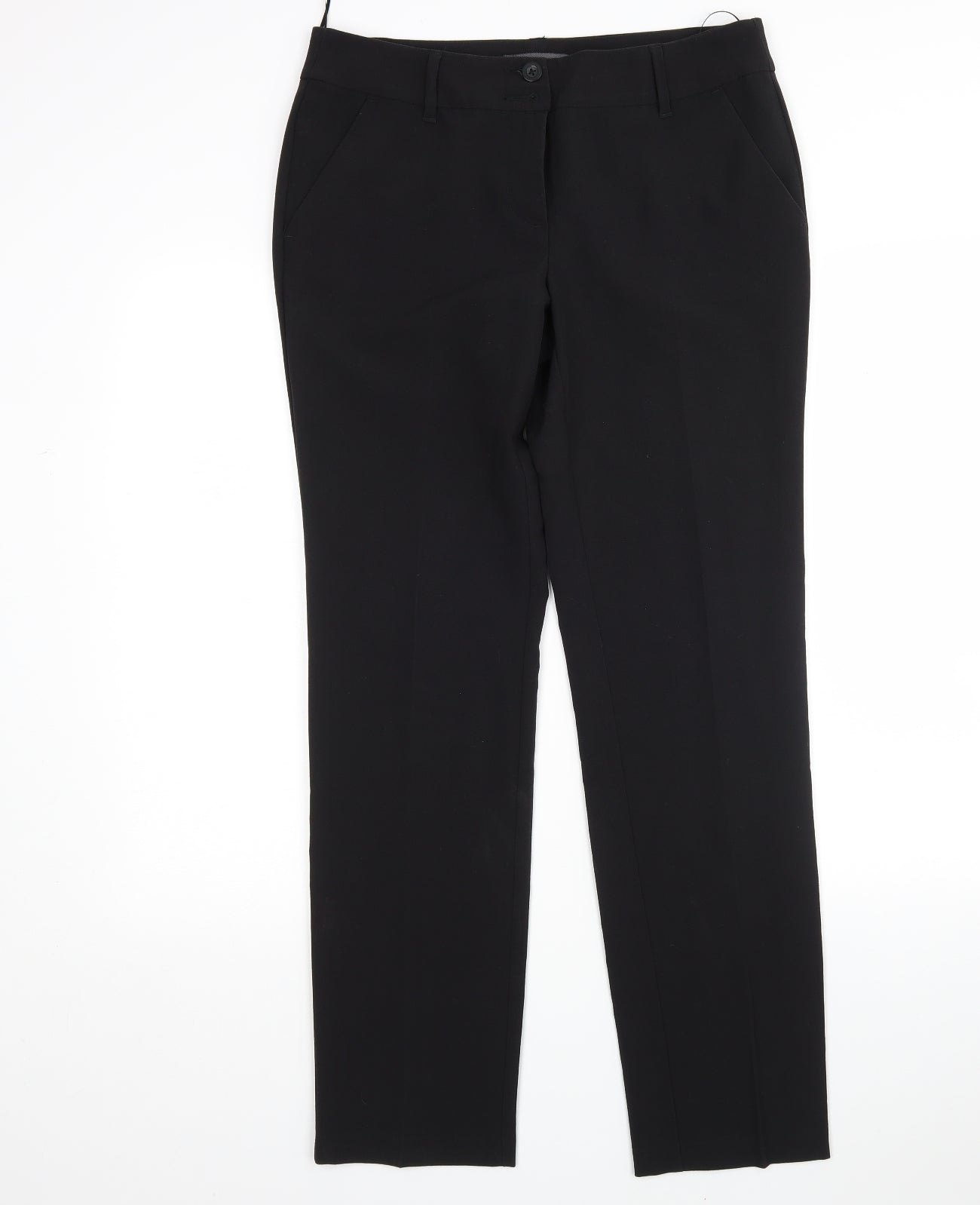 Womens UK Size 10 NEXT Regular Fit  Black Trousers