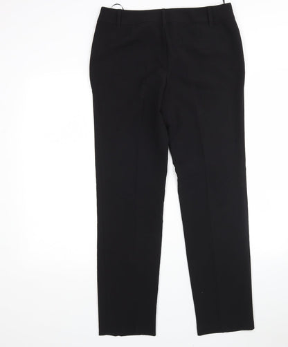 Womens UK Size 10 NEXT Regular Fit  Black Trousers