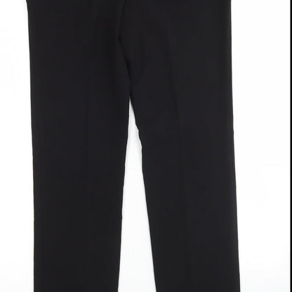Womens UK Size 10 NEXT Regular Fit  Black Trousers