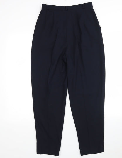 Womens UK Size 12 Richards Regular Fit  Blue Trousers