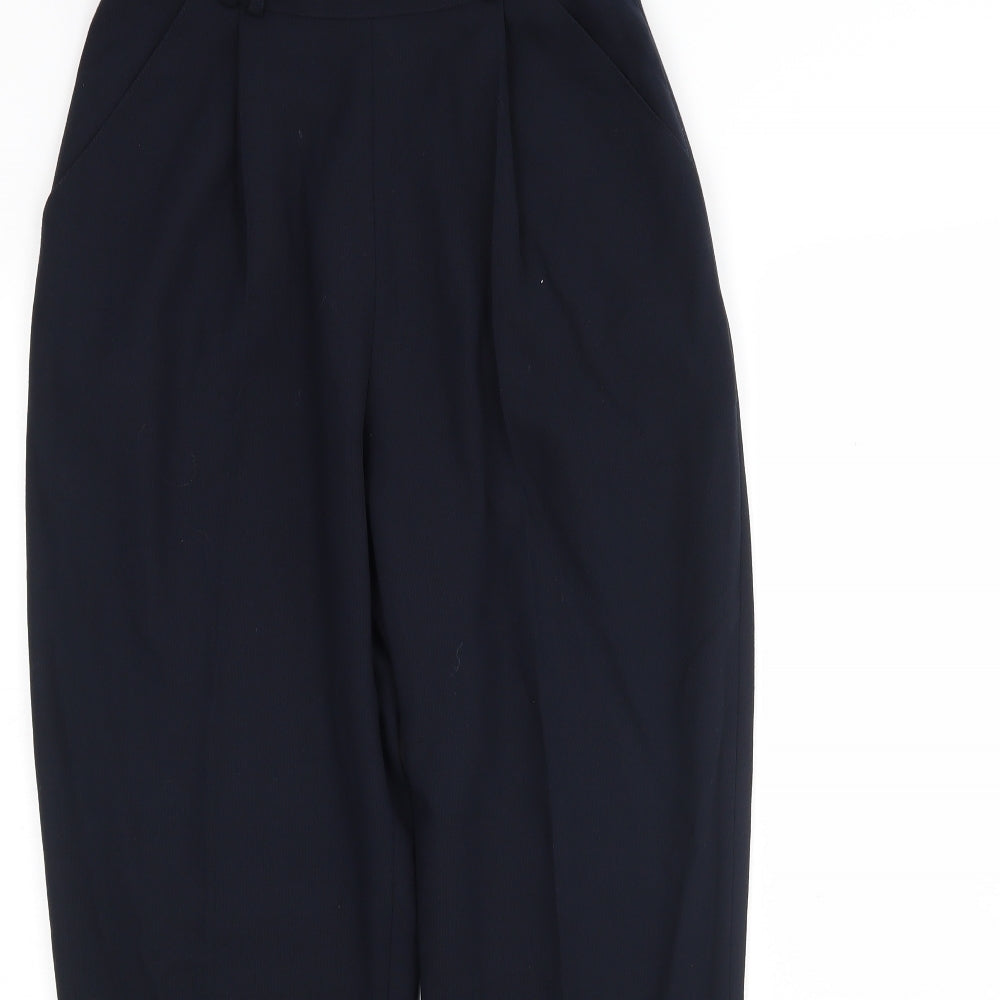 Womens UK Size 12 Richards Regular Fit  Blue Trousers