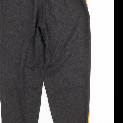 Womens UK Size M Pull&Bear Regular Fit Cropped Multicoloured Trousers