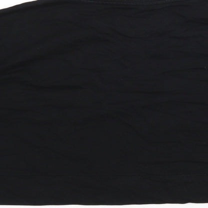 H&M Womens Black  Cotton Pullover Sweatshirt Size XS