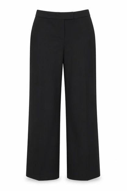 Womens UK Size 10 M&S Regular Fit  Black Trousers