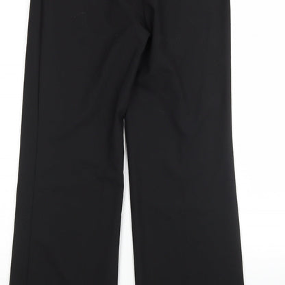 Womens UK Size 10 M&S Regular Fit  Black Trousers