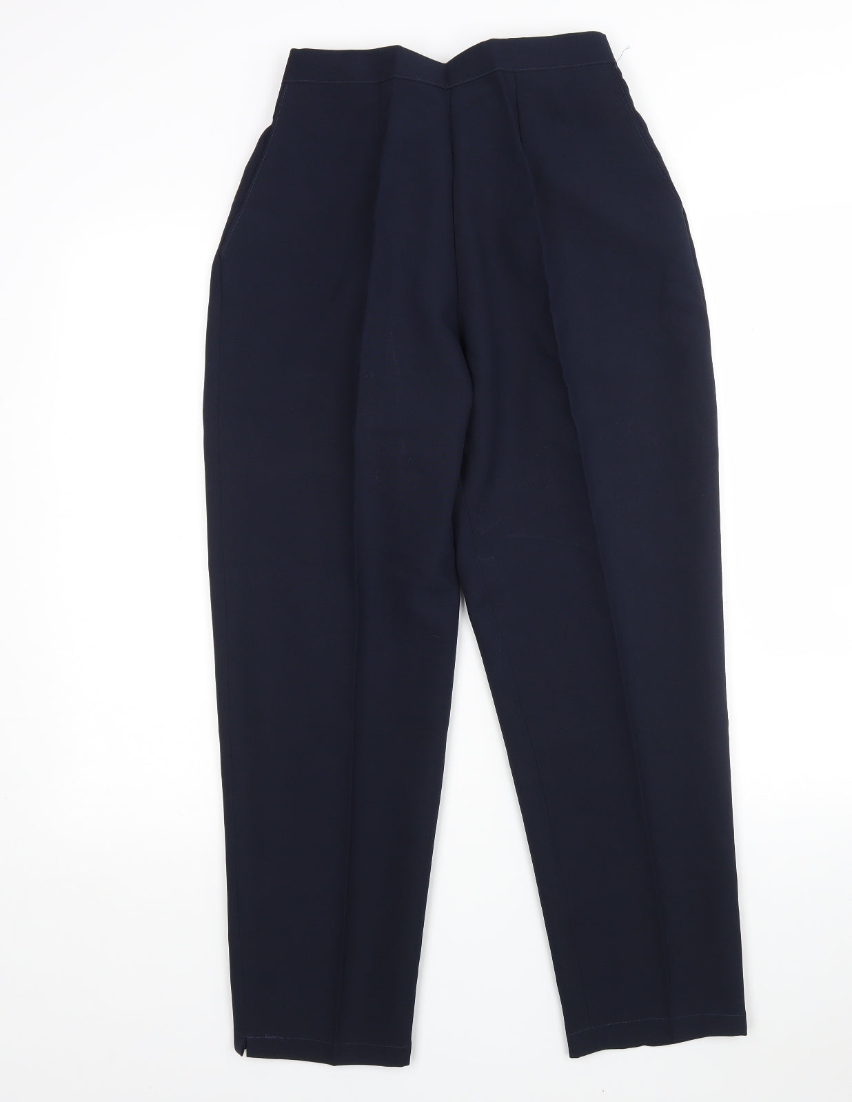 Womens UK Size 14 Preworn Regular Fit  Blue Trousers