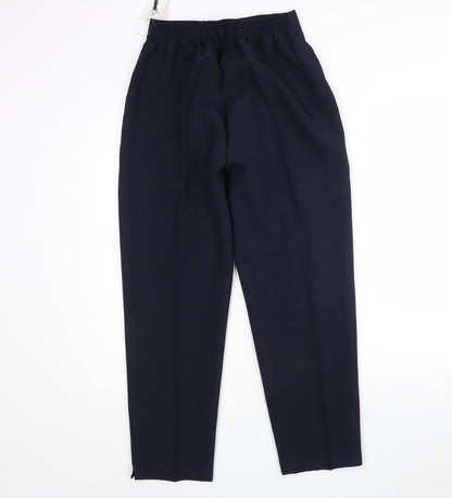 Womens UK Size 14 Preworn Regular Fit  Blue Trousers