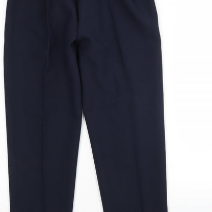 Womens UK Size 14 Preworn Regular Fit  Blue Trousers