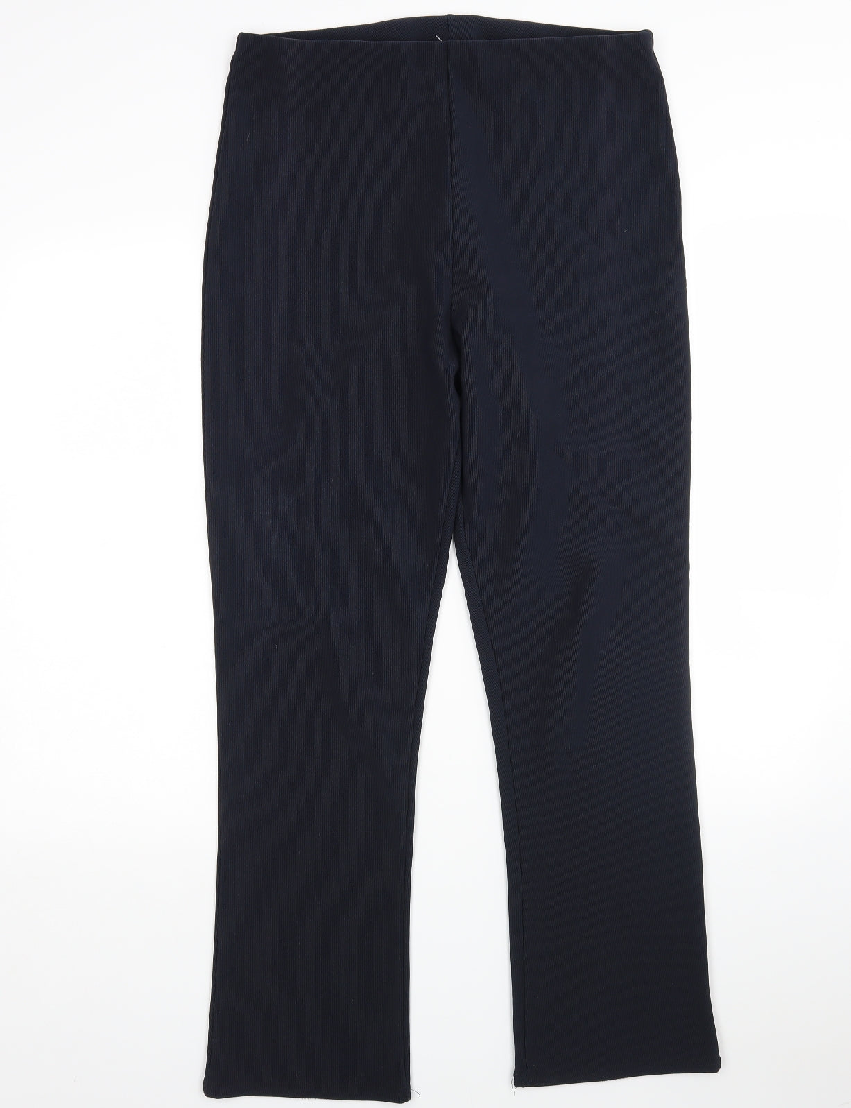 Womens UK Size 16 Preworn Regular Fit  Blue Trousers