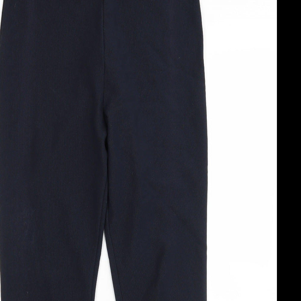 Womens UK Size 16 Preworn Regular Fit  Blue Trousers