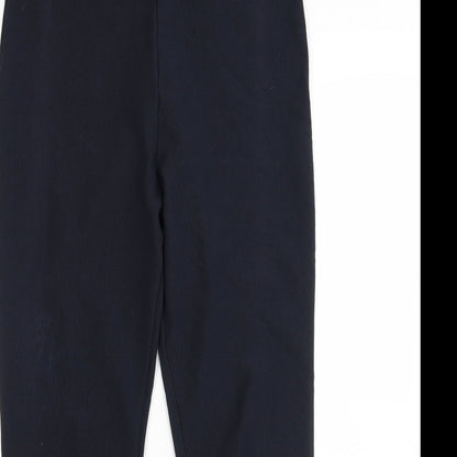 Womens UK Size 16 Preworn Regular Fit  Blue Trousers
