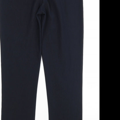 Womens UK Size 16 Preworn Regular Fit  Blue Trousers