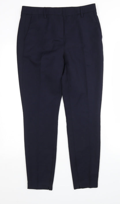 Womens UK Size 8 NEXT Regular Fit  Blue Trousers