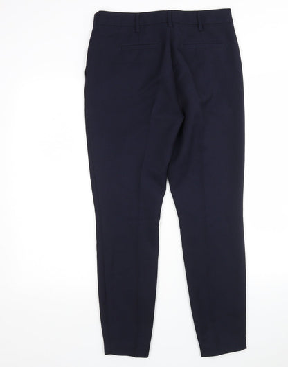Womens UK Size 8 NEXT Regular Fit  Blue Trousers