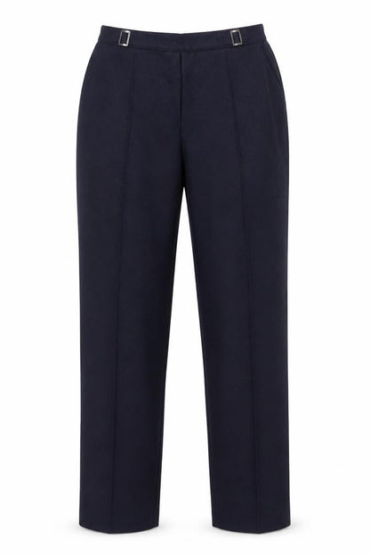 Womens UK Size 10 M&S Regular Fit  Blue Trousers
