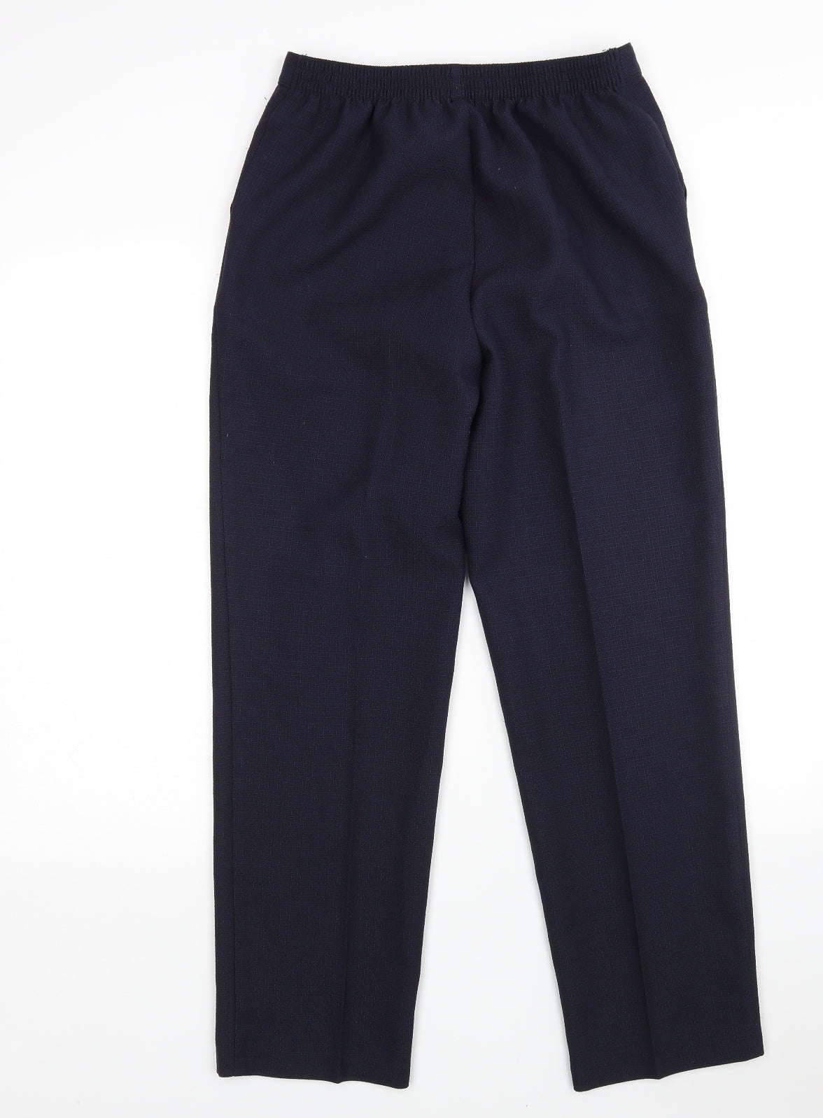 Womens UK Size 10 M&S Regular Fit  Blue Trousers