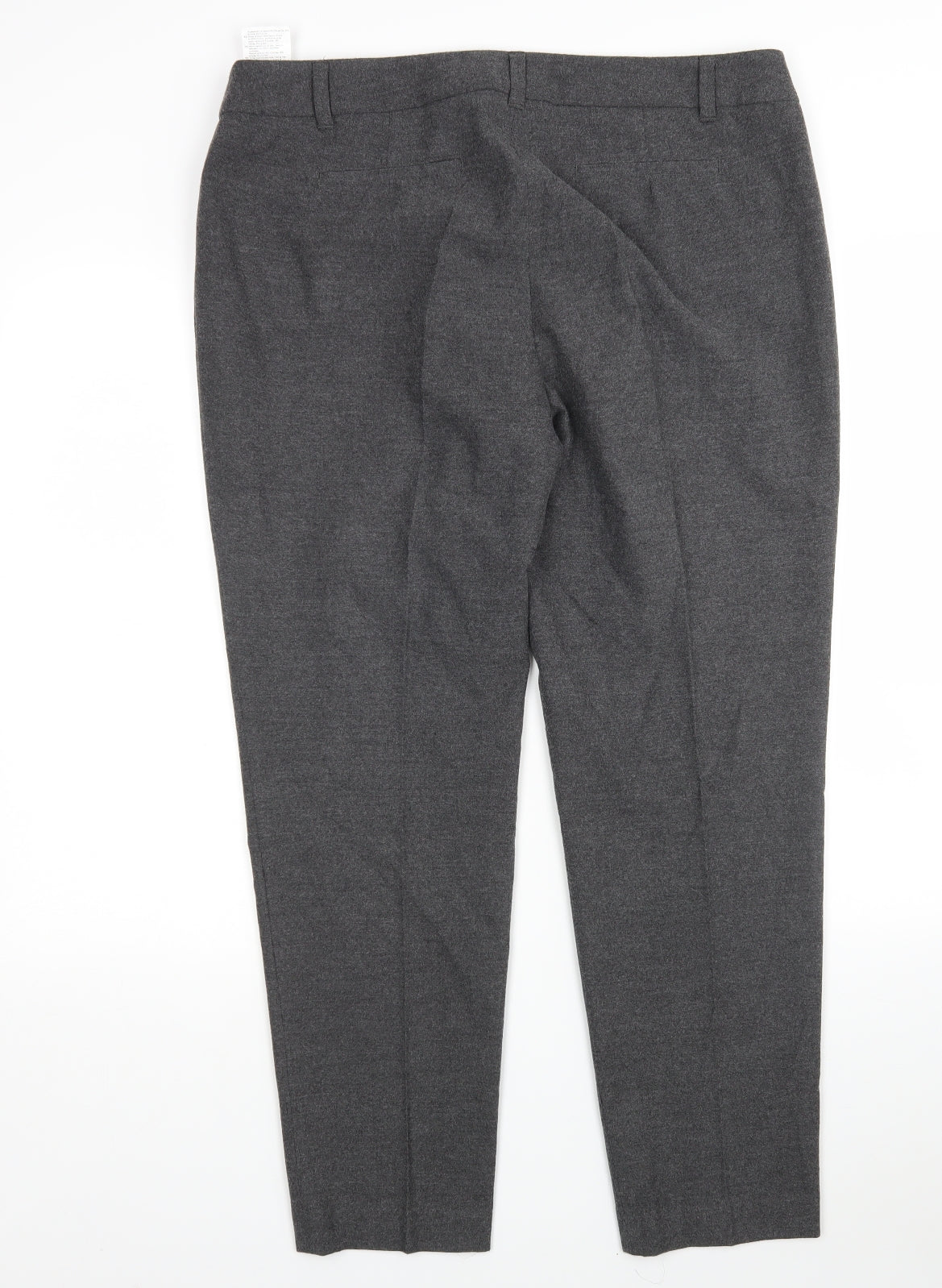 Gerry Weber Womens Grey  Polyester Trousers  Size 18 L28 in Regular