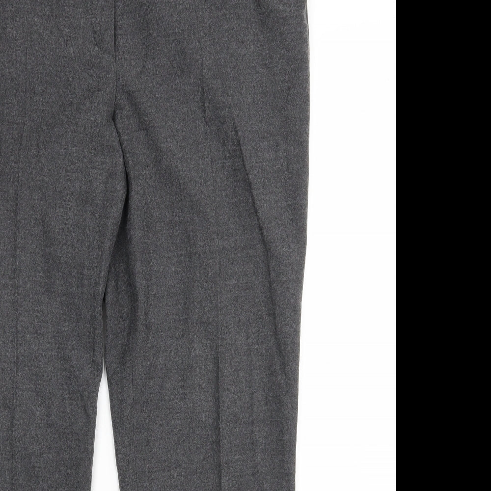 Gerry Weber Womens Grey  Polyester Trousers  Size 18 L28 in Regular