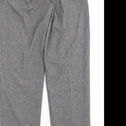 Womens UK Size 14 Emma Collection Regular Fit  Grey Trousers
