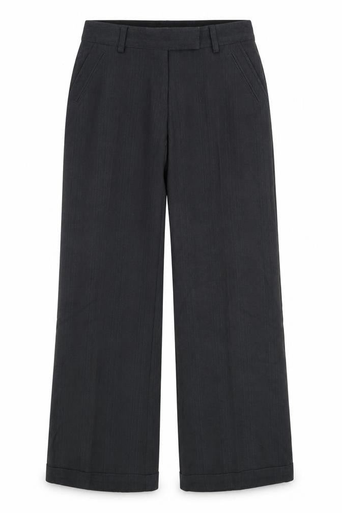 Womens UK Size 10 Avenue Regular Fit  Grey Trousers