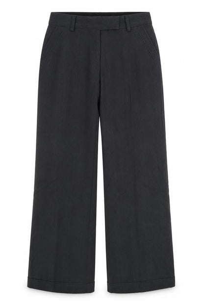 Womens UK Size 10 Avenue Regular Fit  Grey Trousers