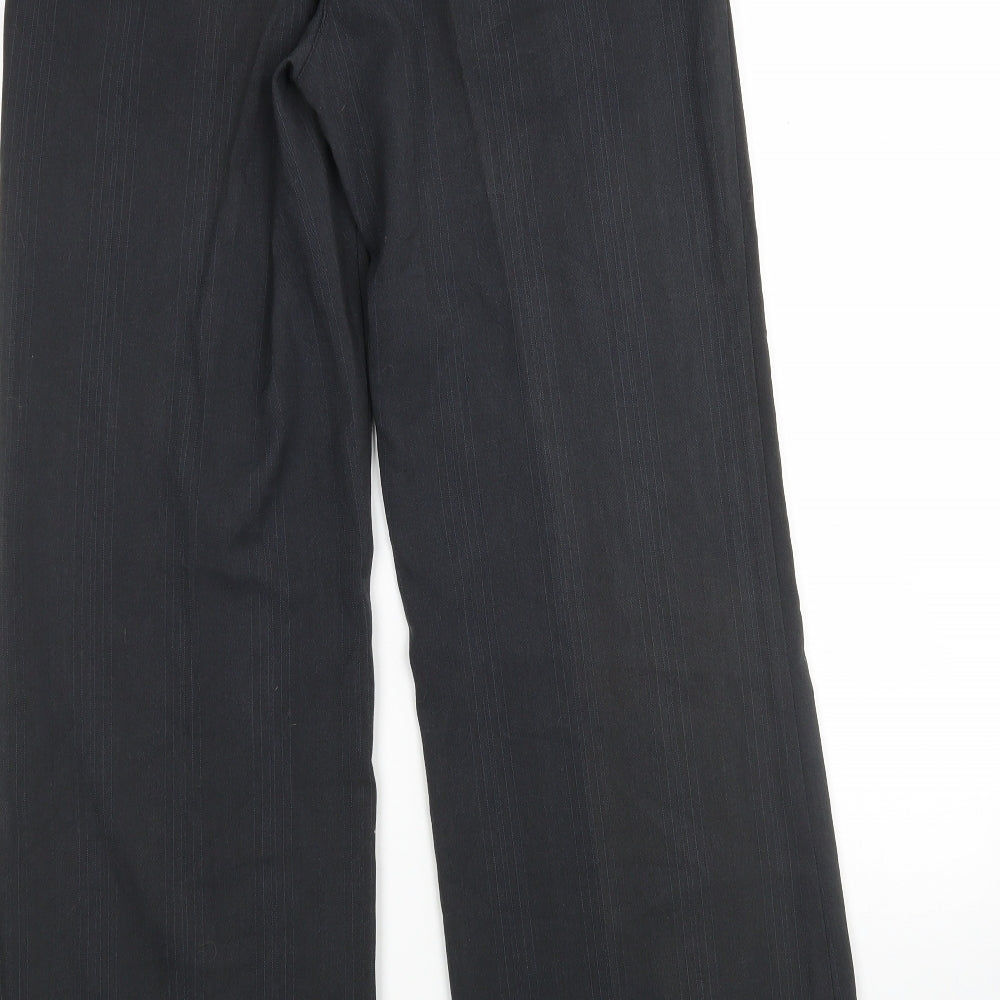 Avenue Womens Grey  Polyester Trousers  Size 10 L31 in Regular