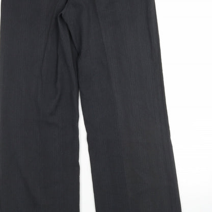 Avenue Womens Grey  Polyester Trousers  Size 10 L31 in Regular