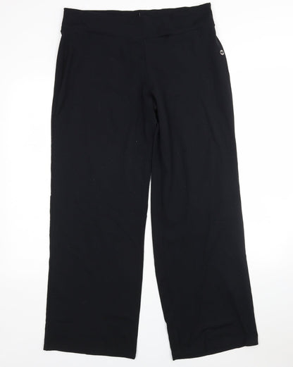 Pure Simple Sport Womens Black   Sweatpants Trousers Size 14 L31 in Regular