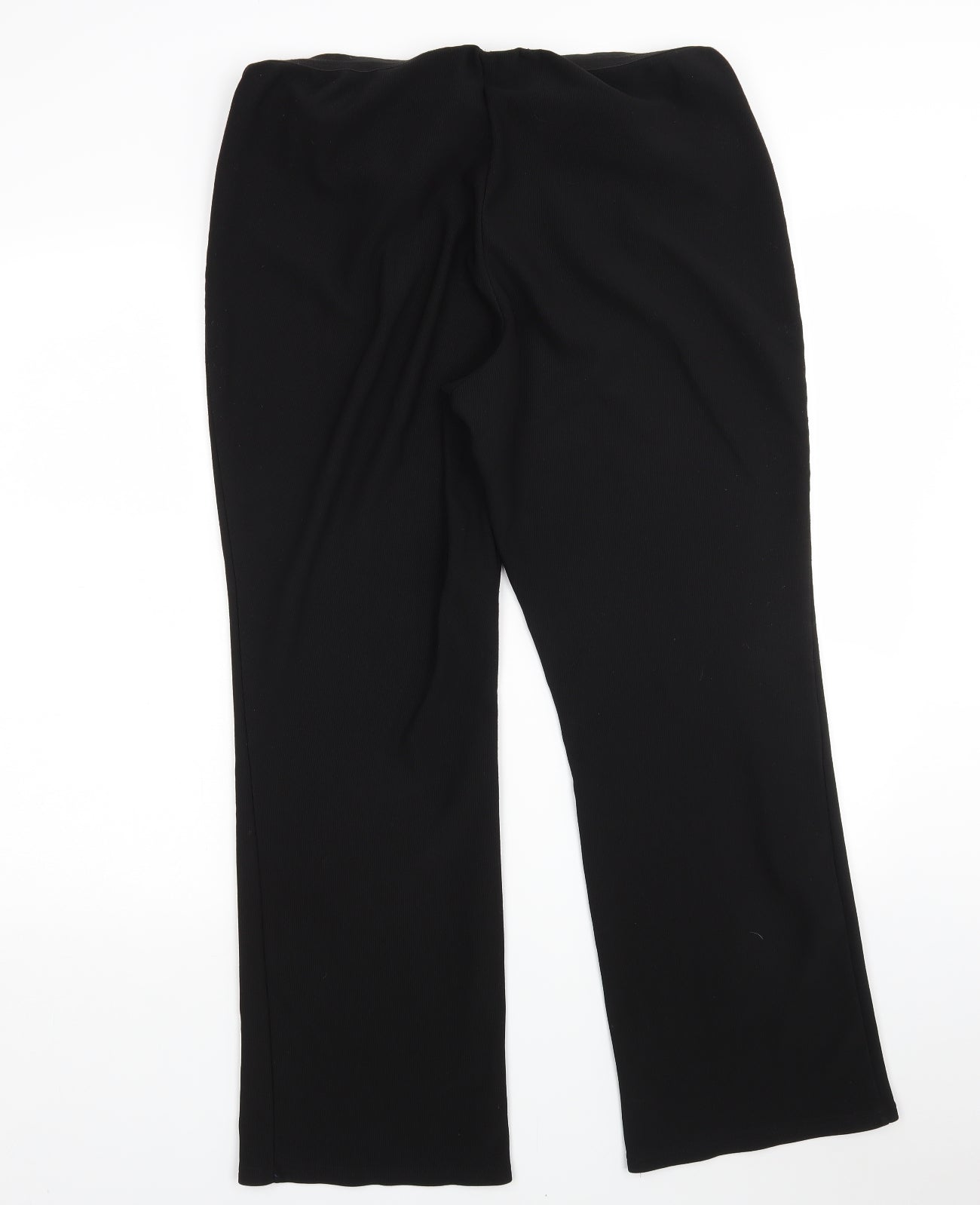 Originals  Womens Black  Polyester Trousers  Size 16 L28 in Regular