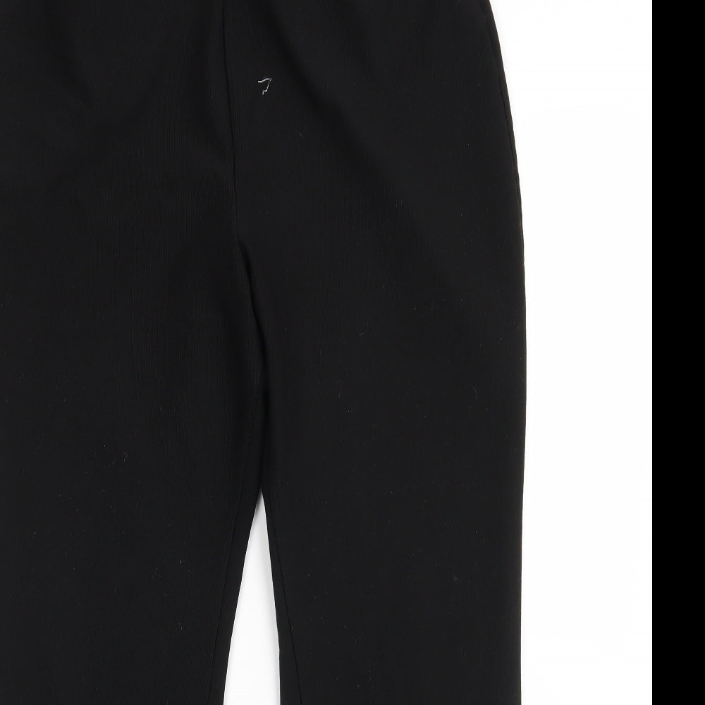 Originals  Womens Black  Polyester Trousers  Size 16 L28 in Regular