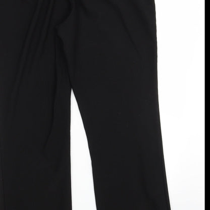 Originals  Womens Black  Polyester Trousers  Size 16 L28 in Regular