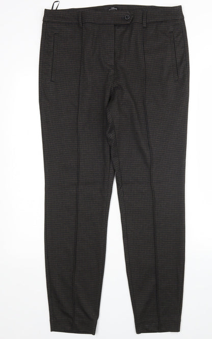Womens UK Size 12 NEXT Regular Fit  Multicoloured Trousers