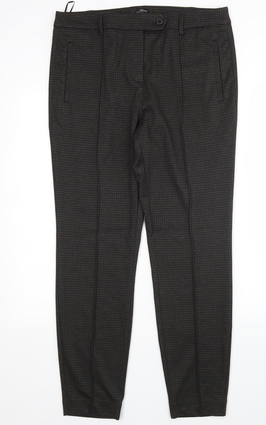Womens UK Size 12 NEXT Regular Fit  Multicoloured Trousers