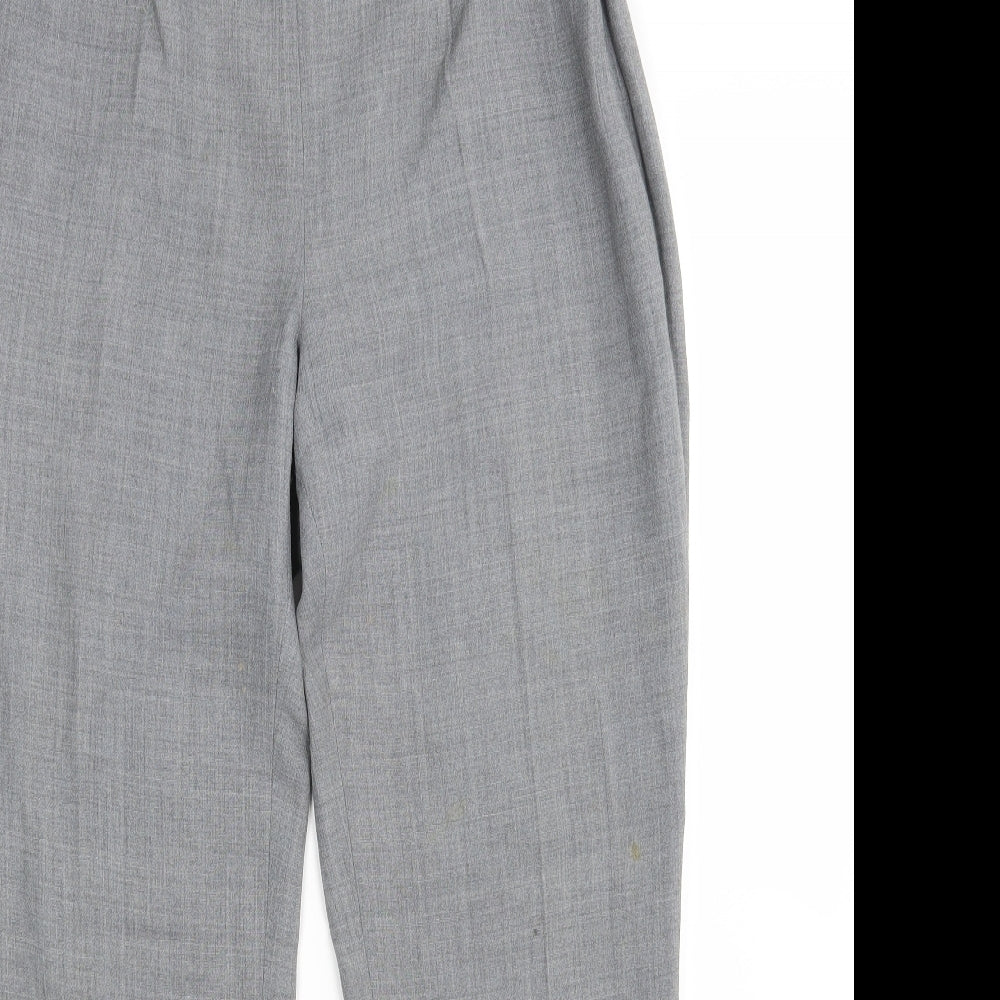 Womens UK Size 12 Principles Regular Fit  Grey Trousers