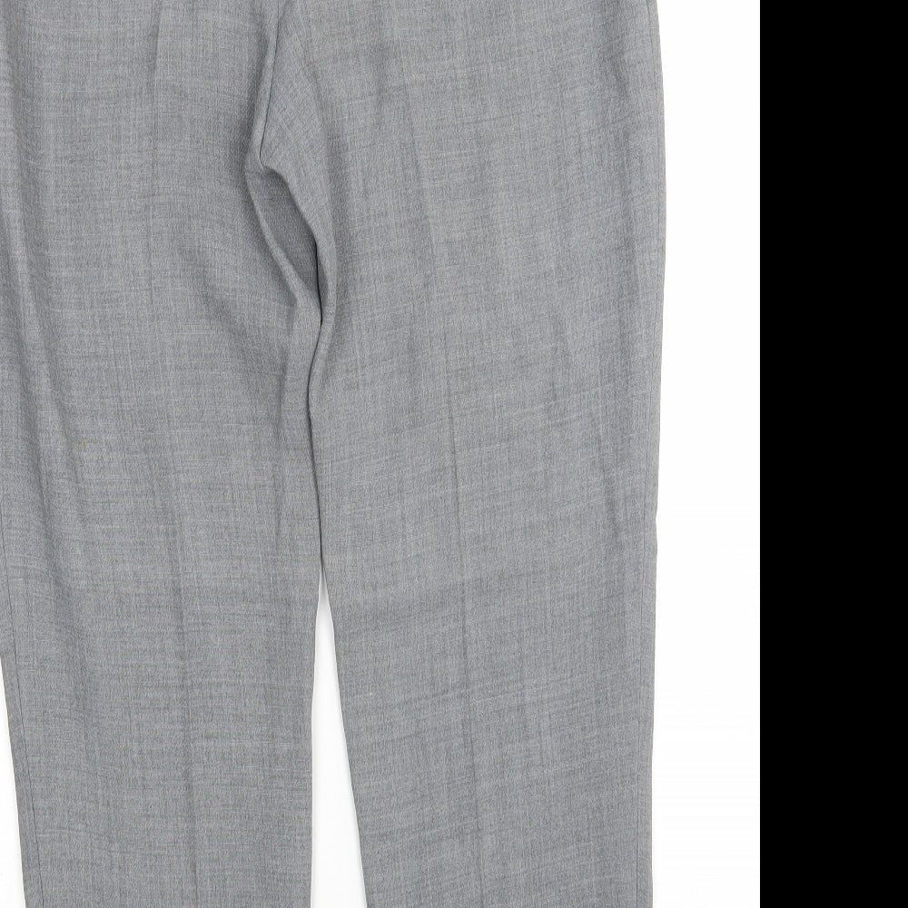 Womens UK Size 12 Principles Regular Fit  Grey Trousers